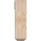 Ekena Millwork Funston Craftsman Smooth Bracket w/ Offset Brace, Douglas Fir, 5 1/2"W x 16"D x 20"H BKT0604X16X20FST04SDF - alternate 4